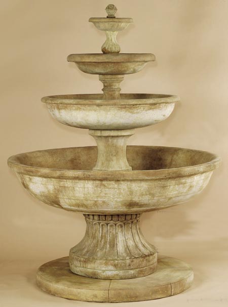 Cast Stone Garden Fountain